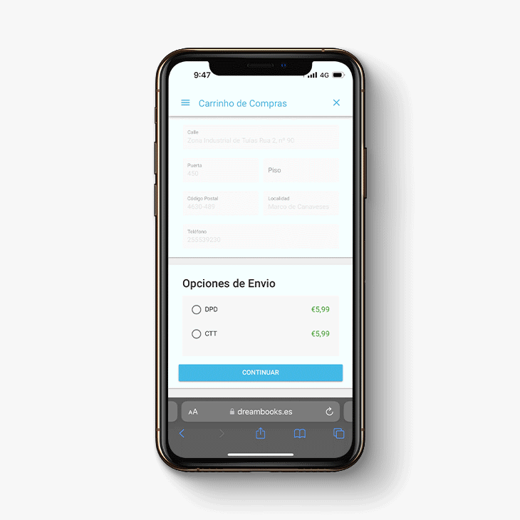 facilidade em finalizar